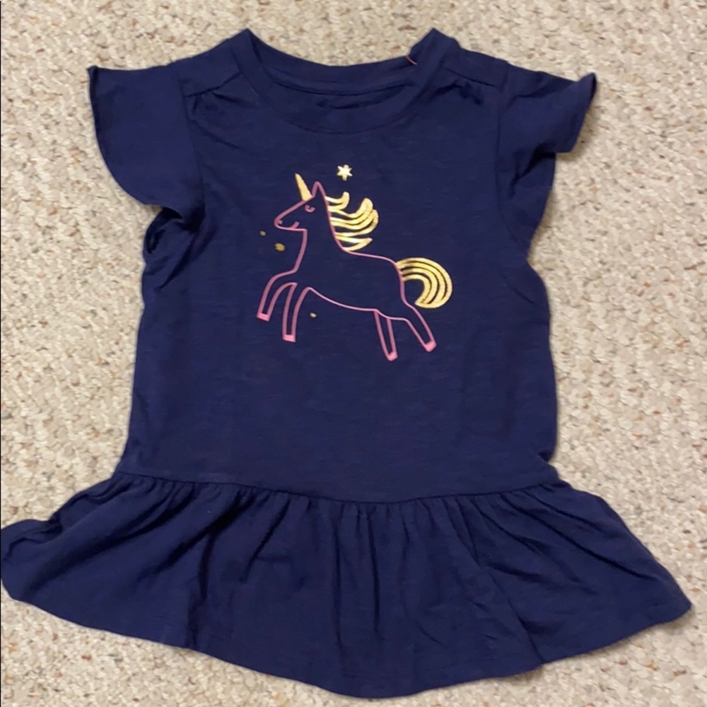 Navy Toddler Top